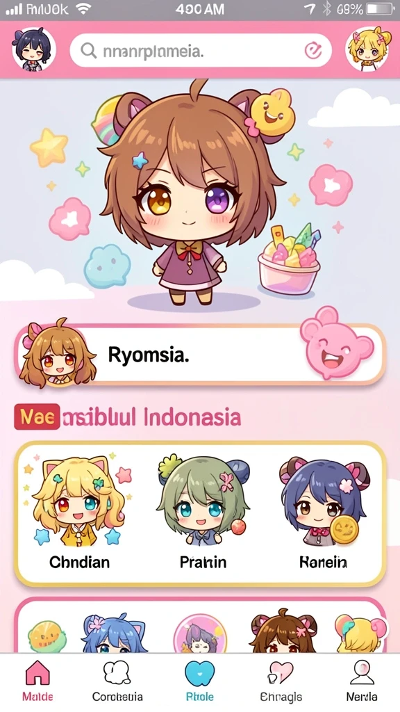 at777 - Momen pertempuran seru di dalam game.