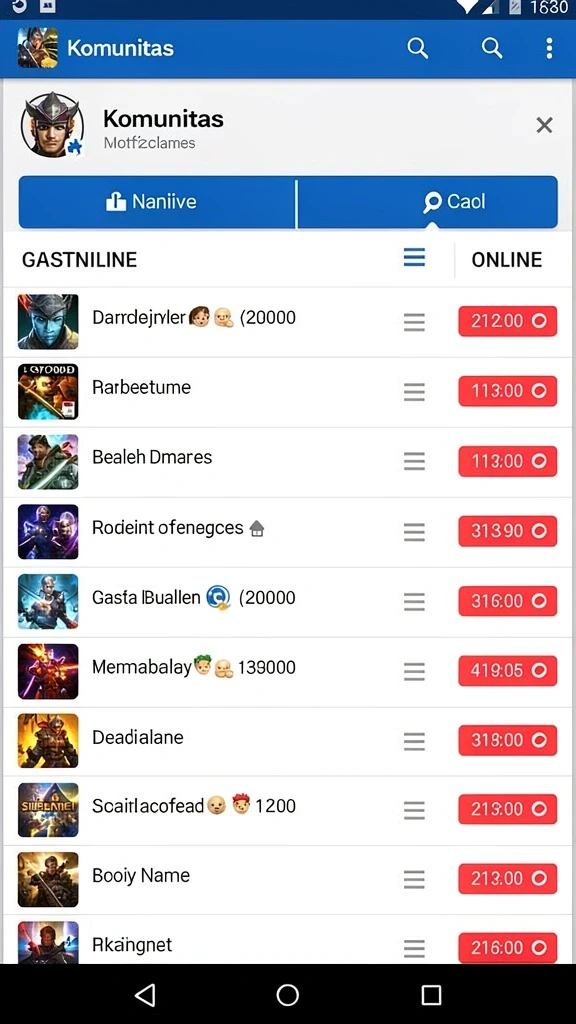 ratudewi - Screenshot fitur kostum dan item yang dapat dipilih.